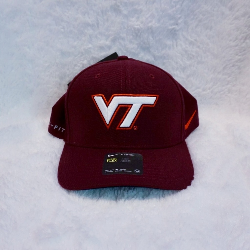 NEW NIKE VIRGINIA TECH HAT VT WITH TAGS UNISEX